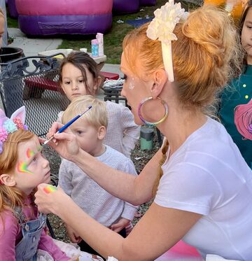 Face Painting and Stilt walking with Krysta - Face Painter - Roseville, CA - Hero Main