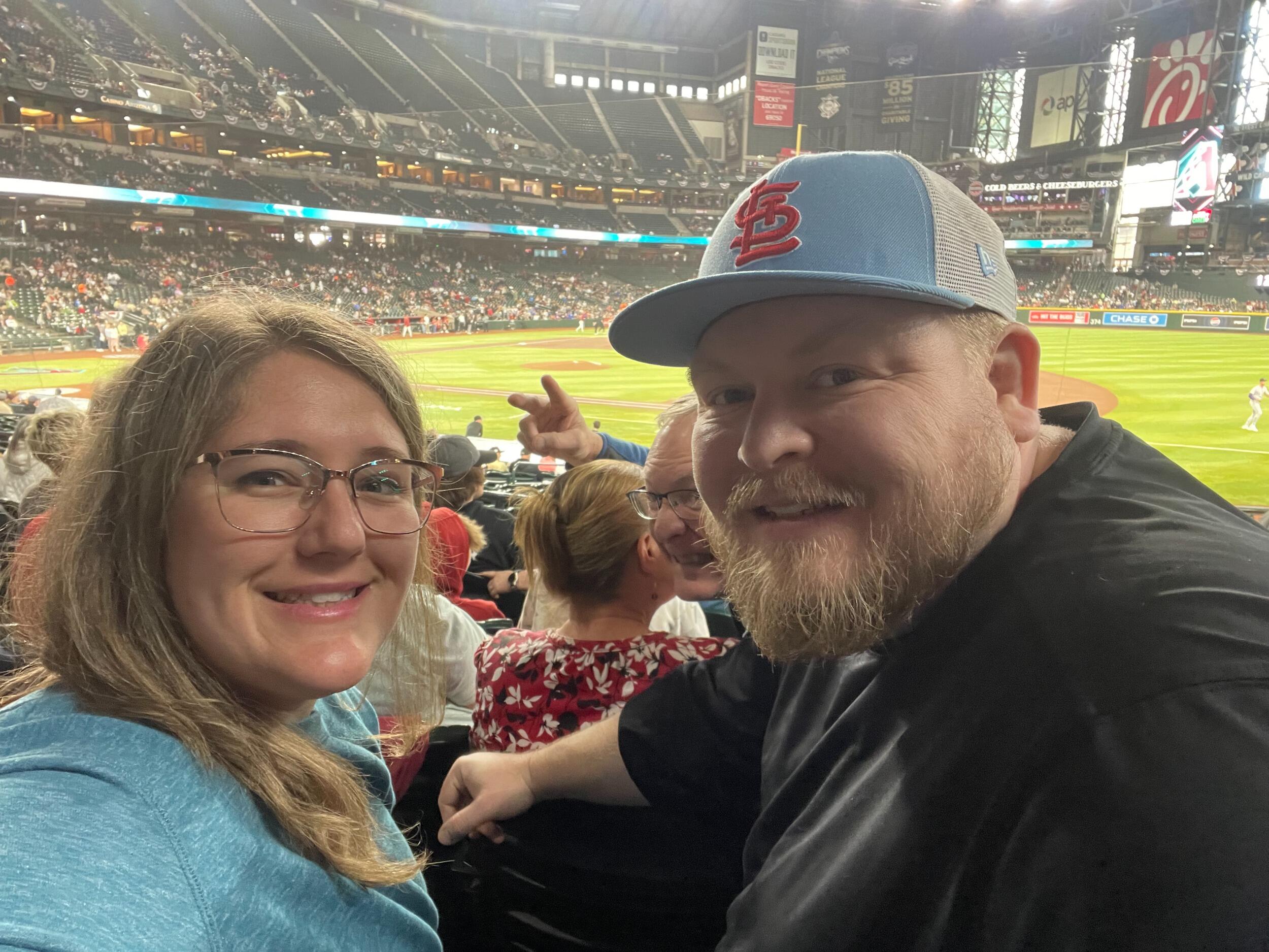 Diamondbacks game together.