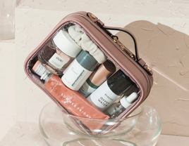 bridesmaid makeup bags