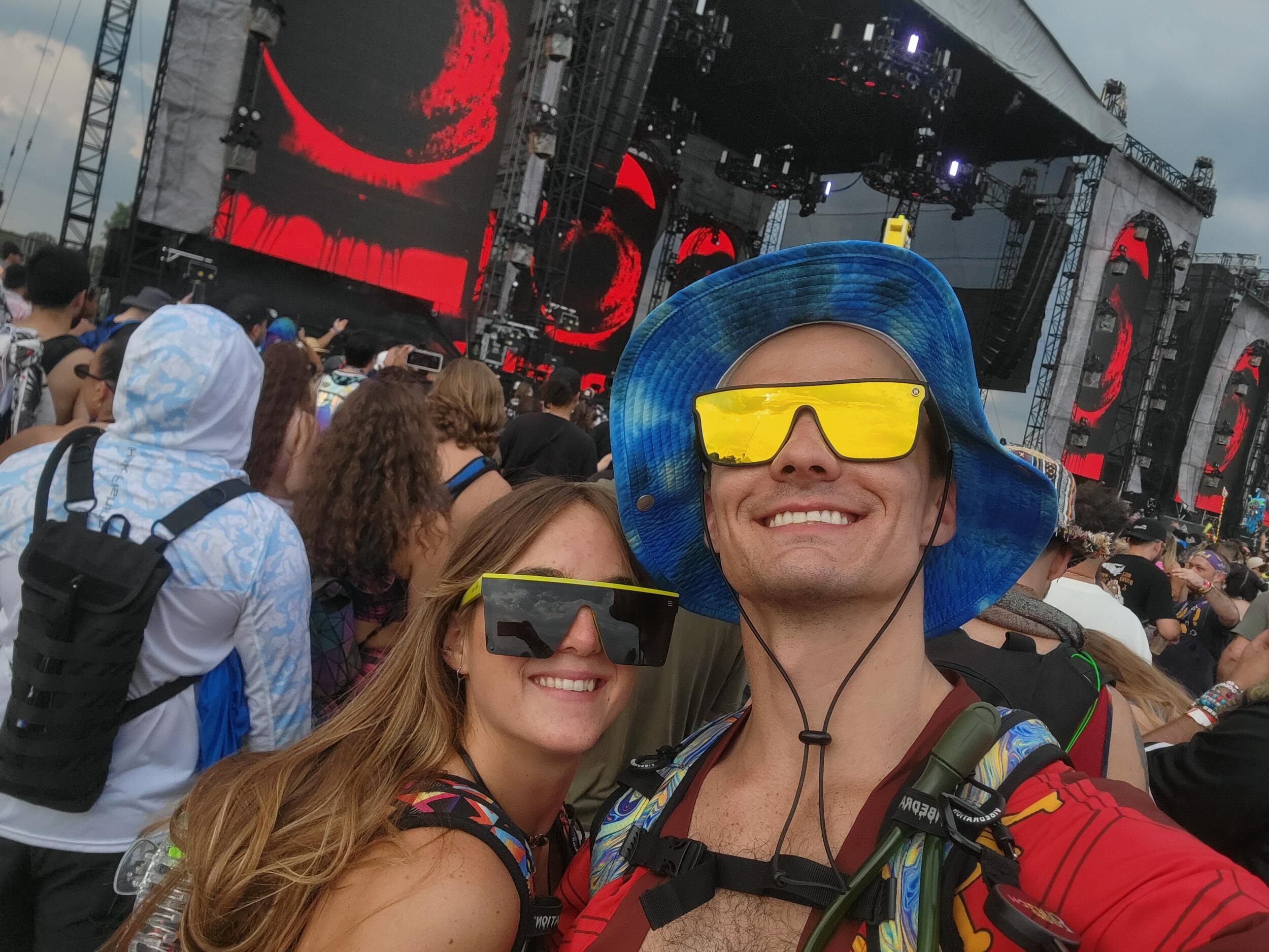 Our first Forbidden Kingdom music festival together. 