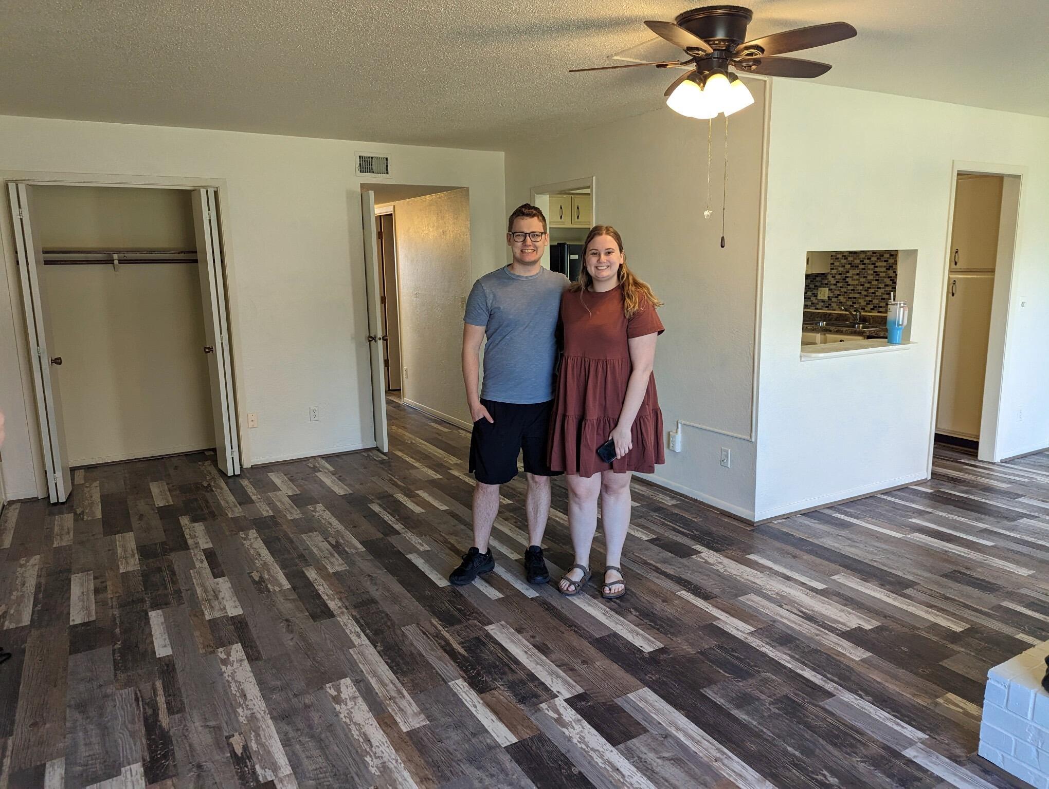Closed on our new home in Cedar Rapids!