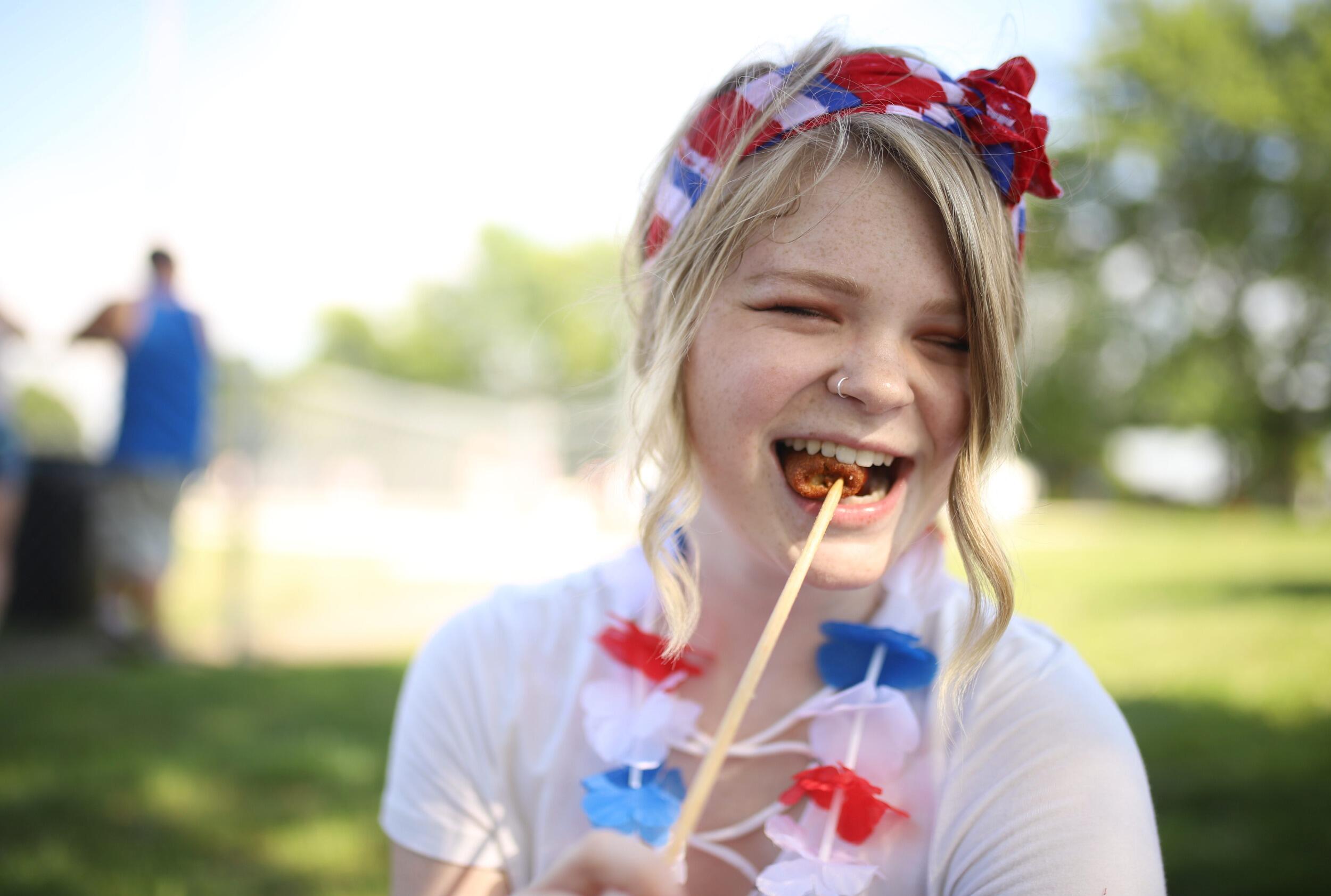 Celebrating the 4th with central Illinois' biggest fireworks display in Arthur. 