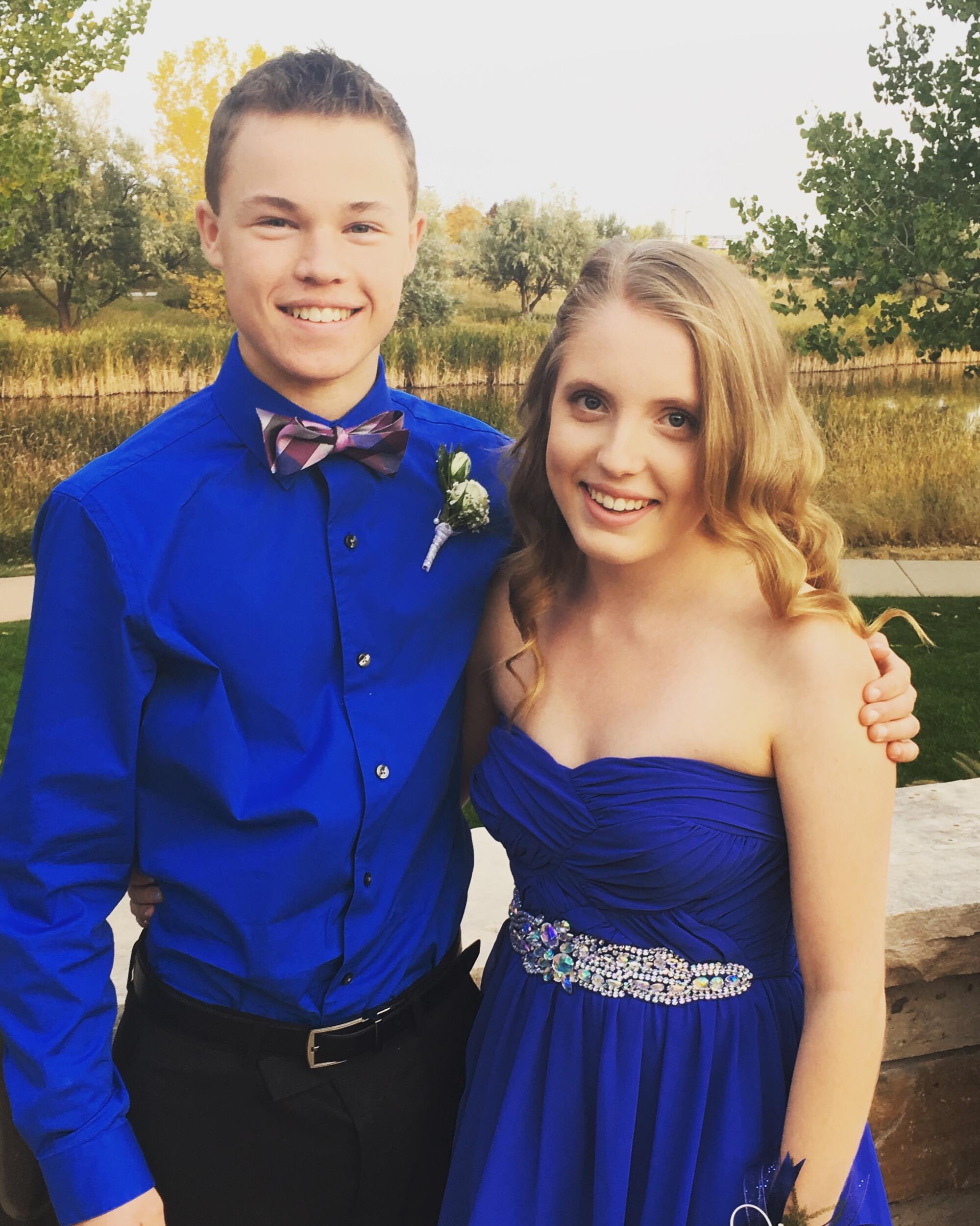 It all begins... Sam asked Elisa to be his girlfriend at Biaggi's before their first Homecoming together! Elisa was a Freshman in High School and Sam was a Sophomore.