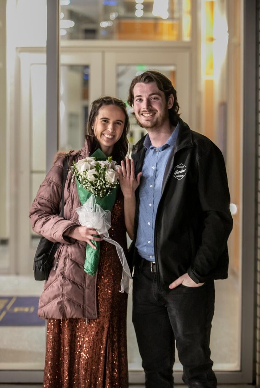 The day she said, "Yes!"