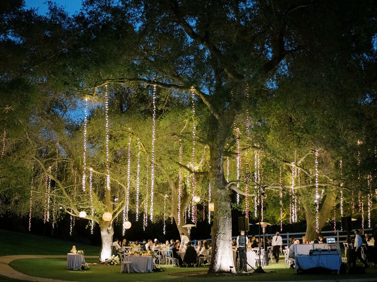 24 Wedding String Light Ideas That Are Completely Romantic