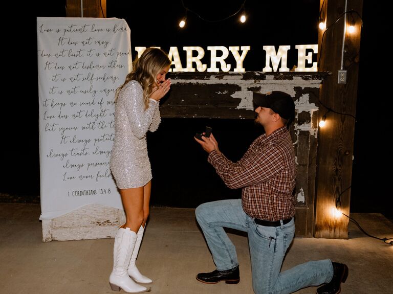 The BEST day of my life - I said YES to forever!