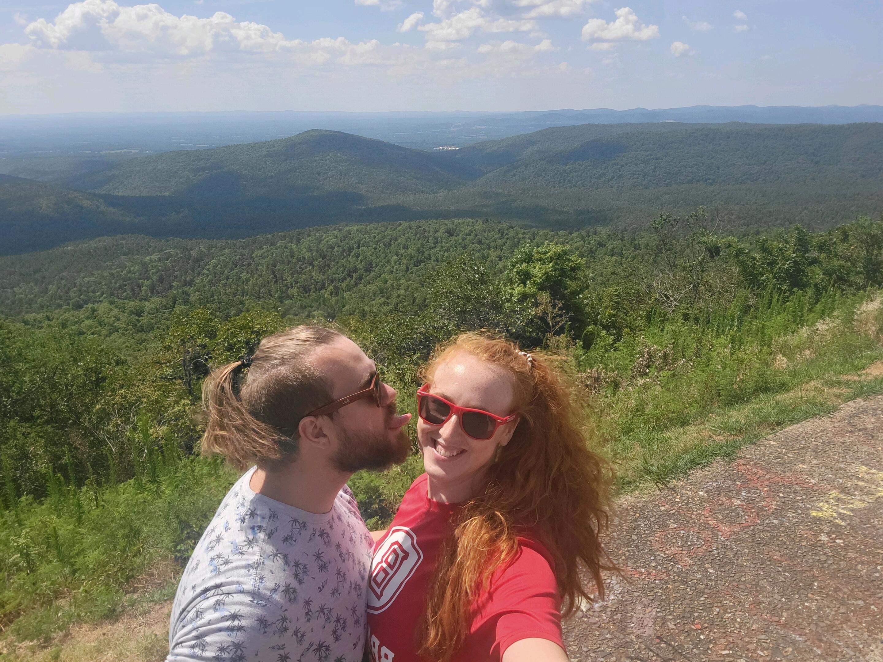 Hot Springs, Arkansas 

He loves to annoy me, that's for sure!
