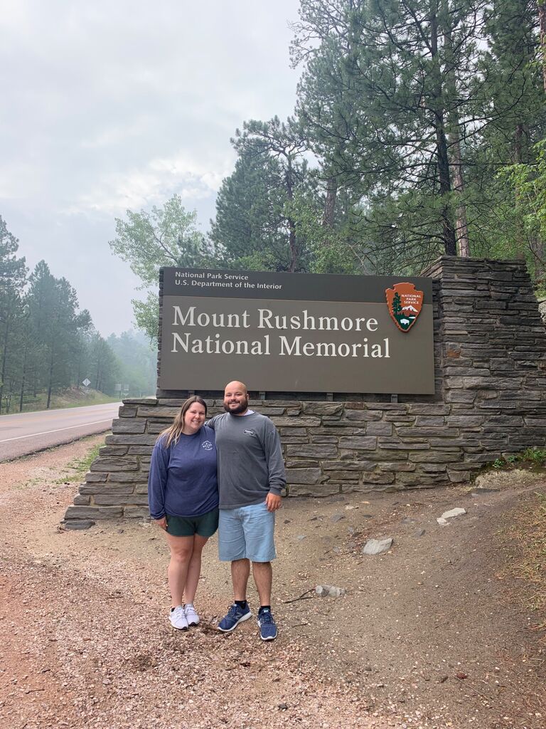 The first stop of Michael and Jacquelyn’s epic cross country road trip 