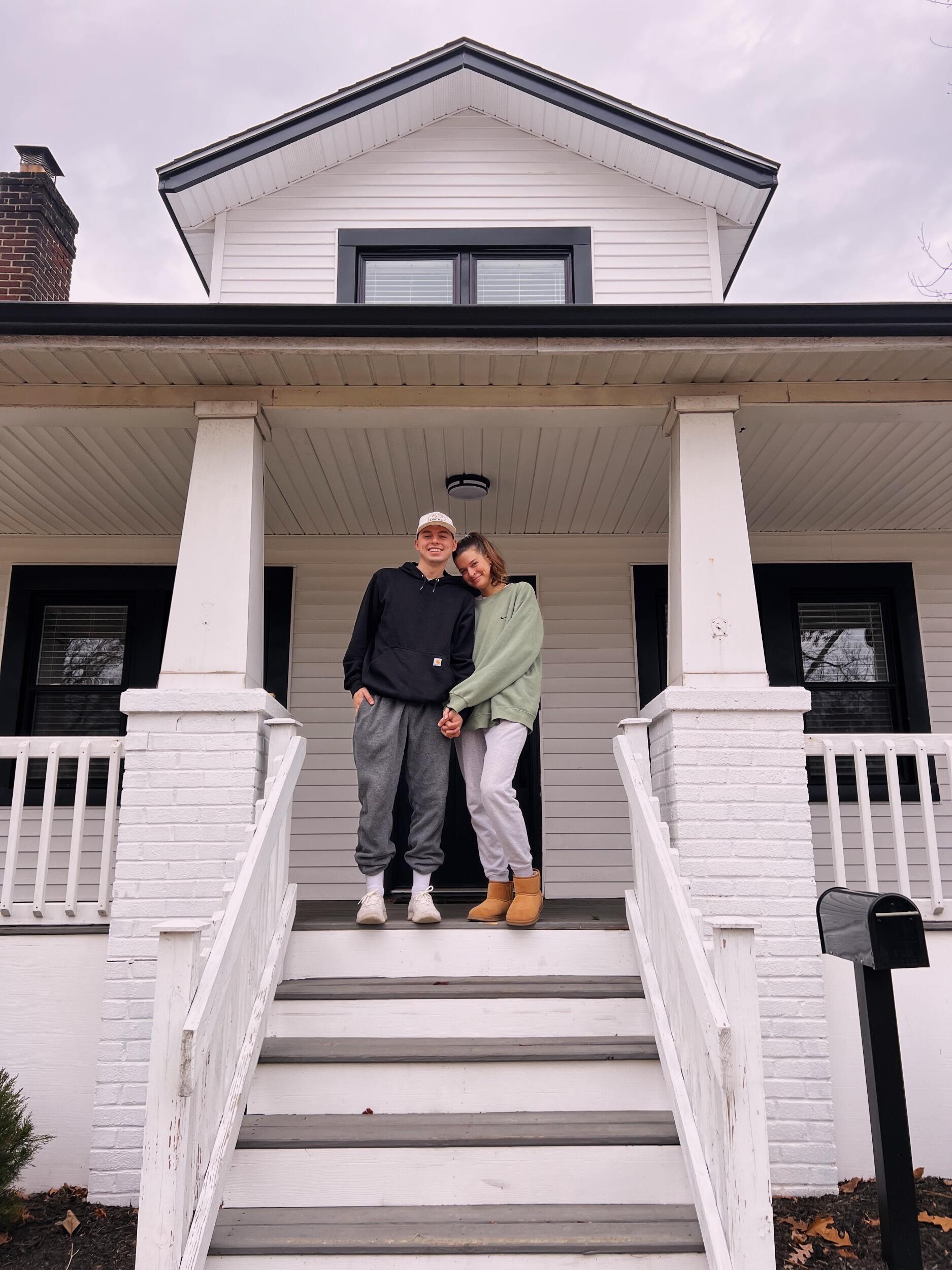Lauren and Chris bought their first home in Neptune City, NJ. 