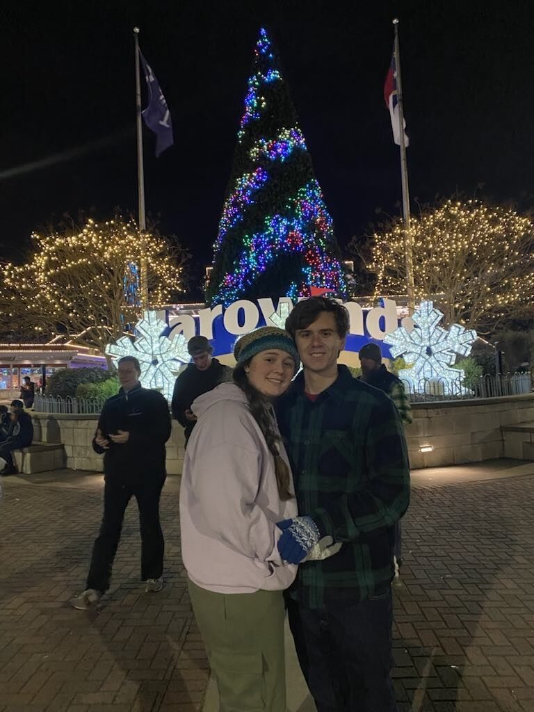 Another one of their favorite hobbies was going to Carowinds. Whether it was riding the thrilling Fury 325, the calm but potentially chaotic Mountain Gliders, or walking through one of Scarowinds' Scare Mazes, they were sure to make the most of every visit!