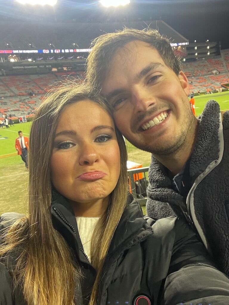 Last Auburn game together as students!