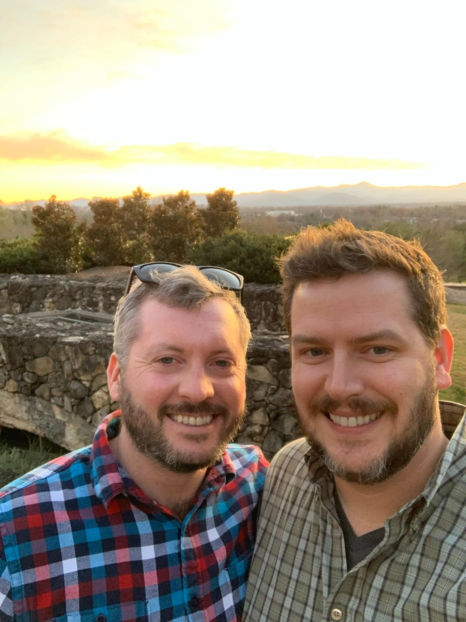 Our first trip together to the Grove Park Inn! 
