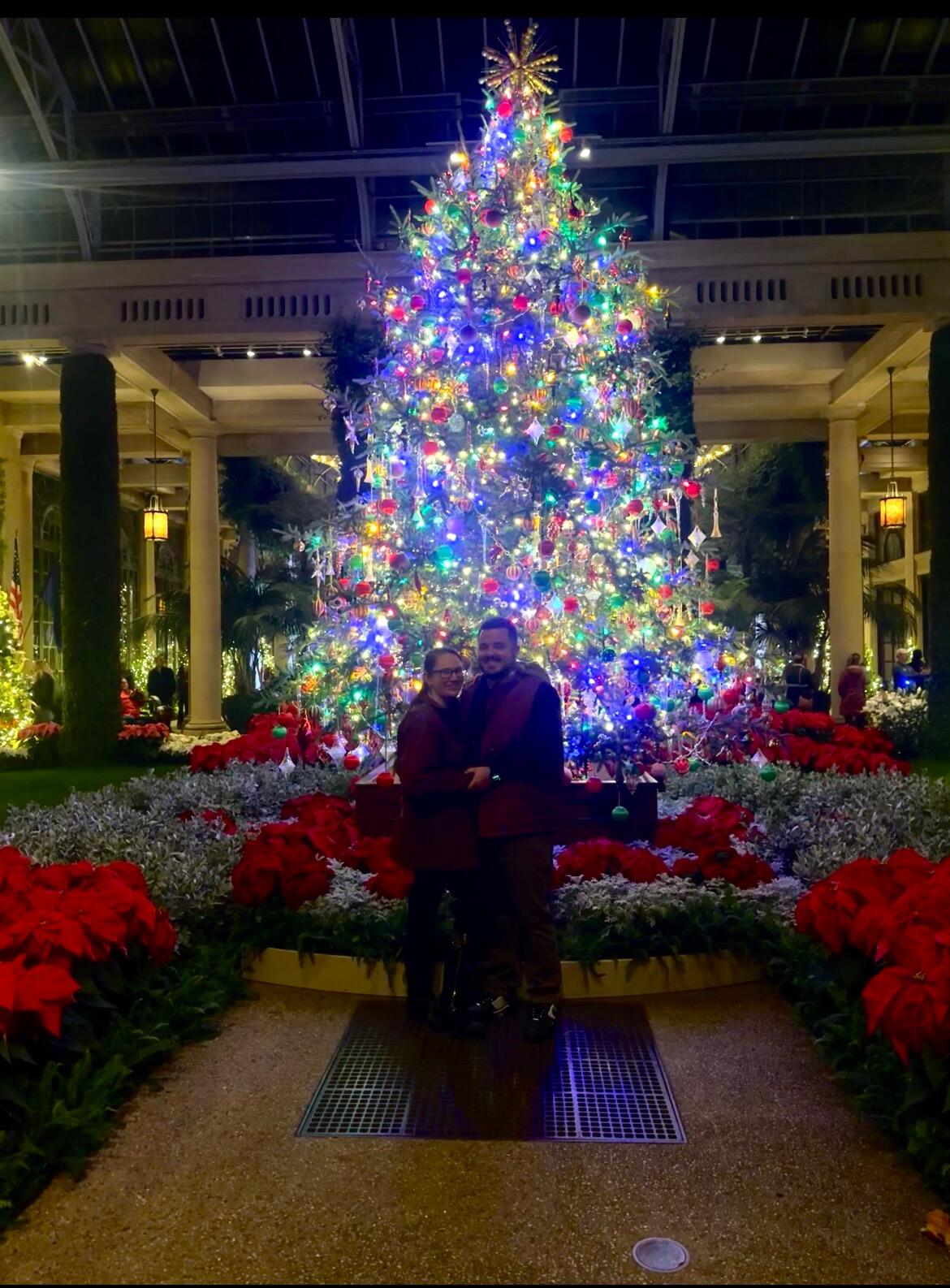 Our first Christmas lights together 