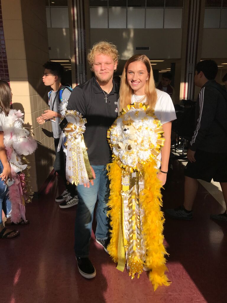 We started dating homecoming week our senior year of high school.