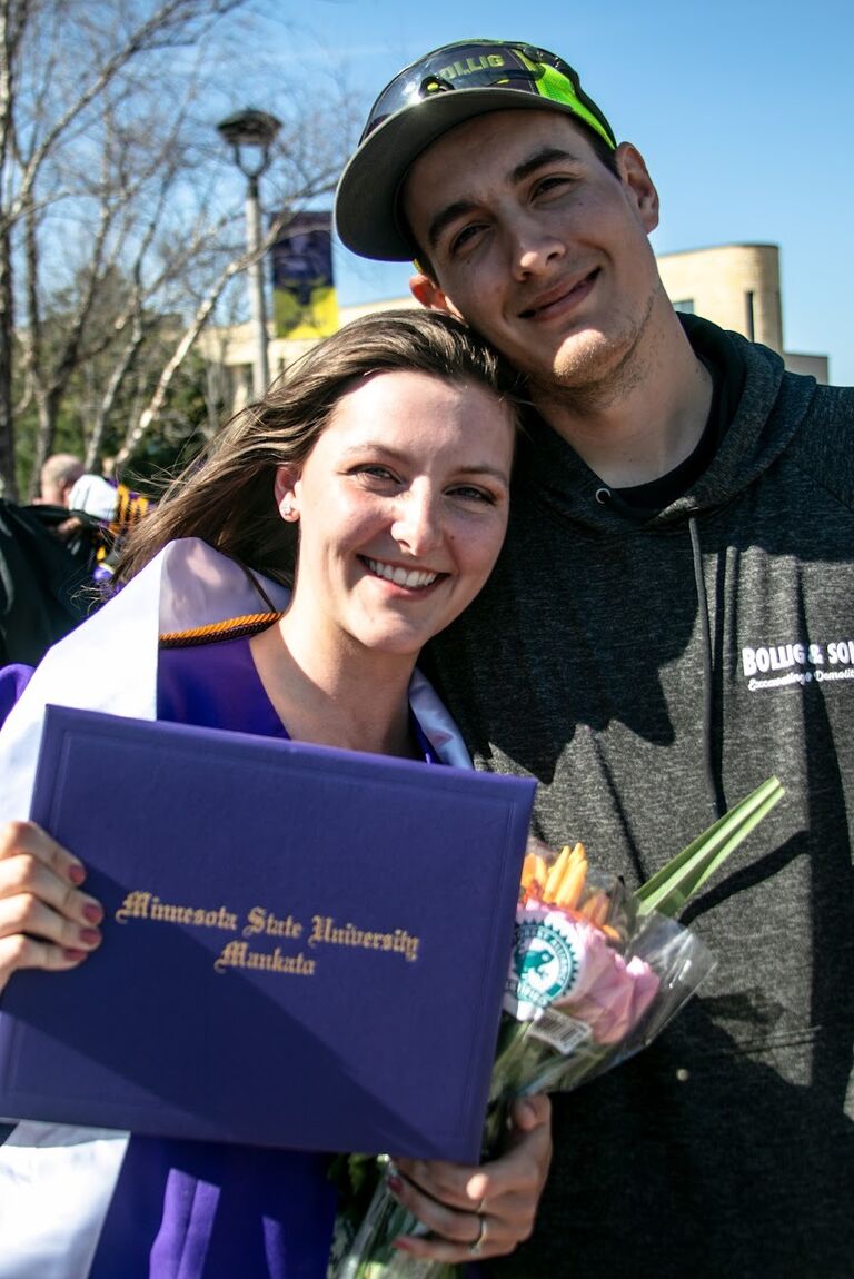 Bachelors degree graduation