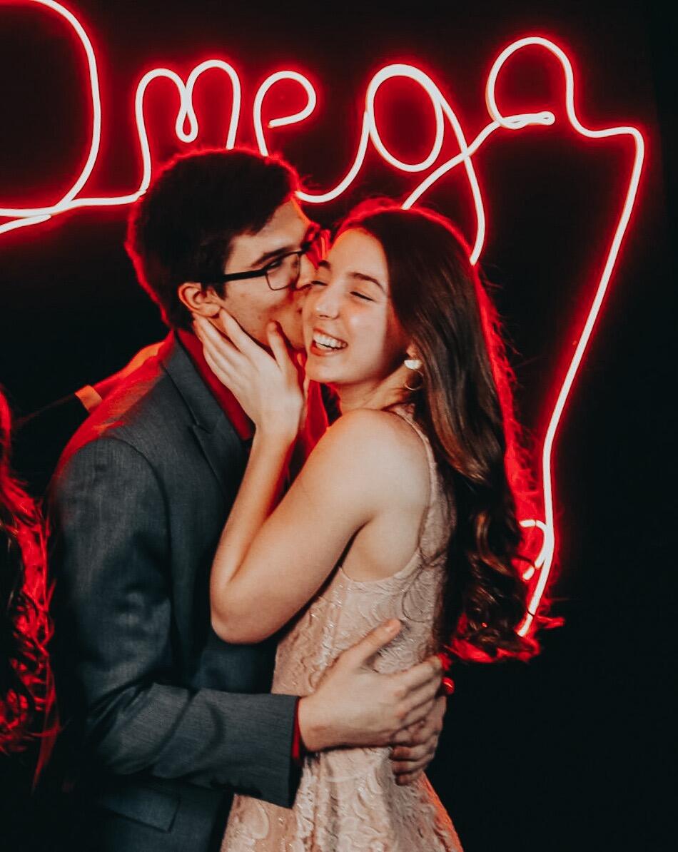 Chi Omega Crush Party, and obviously Ben was Sydney's crush.