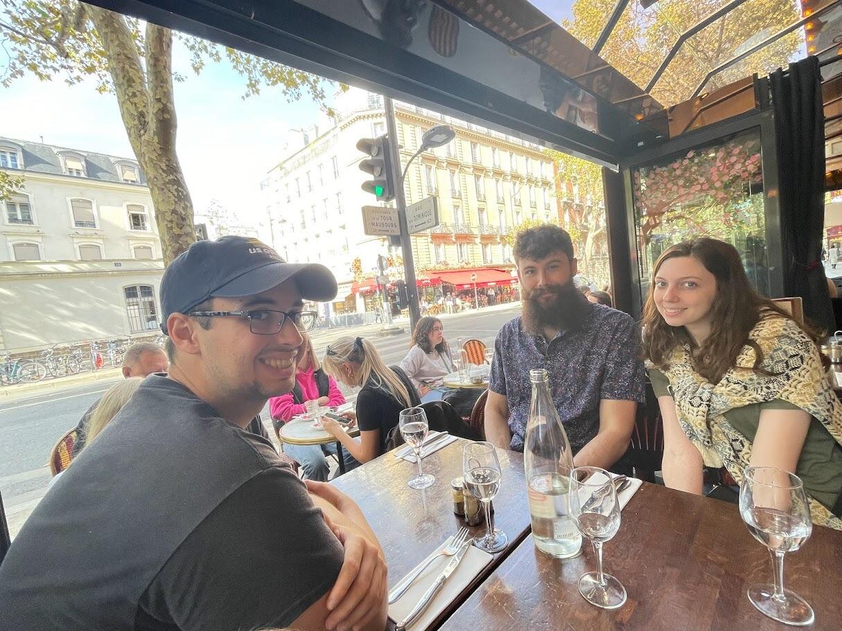 Then we ate a lot in Paris!