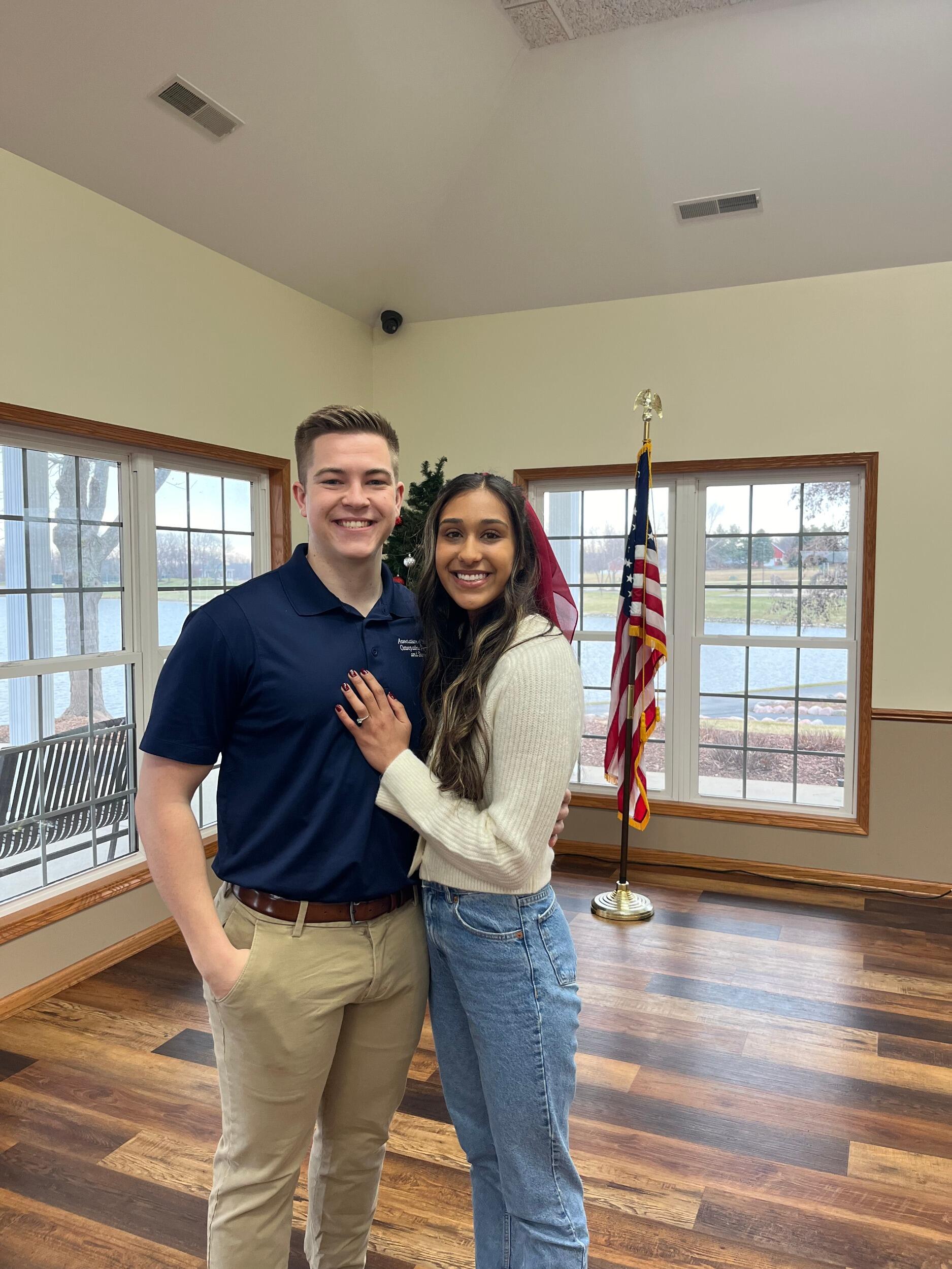Nate's induction to the Army