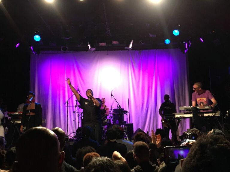 Our first concert together. We saw The Foreign Exchange in NYC. A favorite memory from this night is dancing together to "Dreams are Made for Two." 