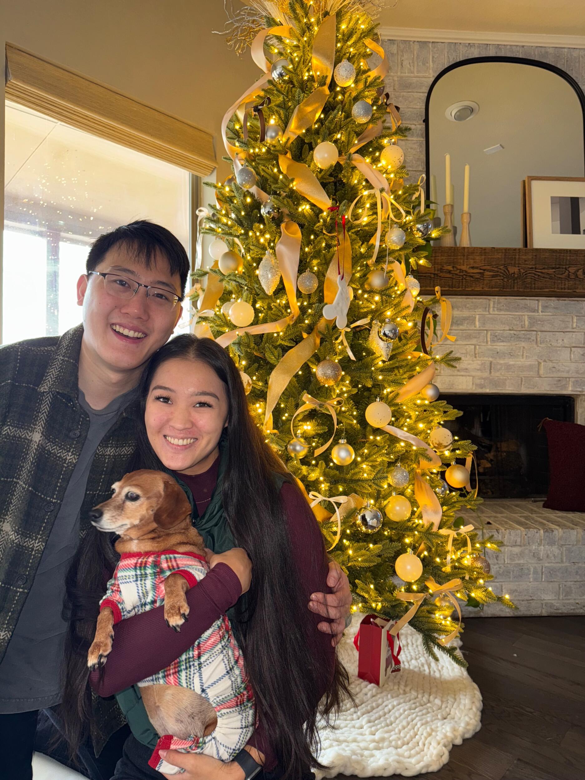 First and last Christmas as fiance/fiancee