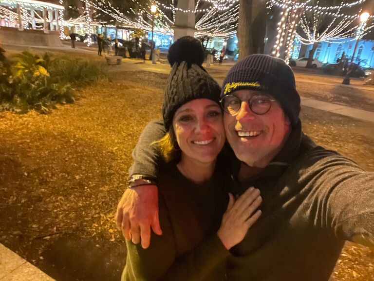 We made it St. Augustine, FL while the holiday lights were still up. 