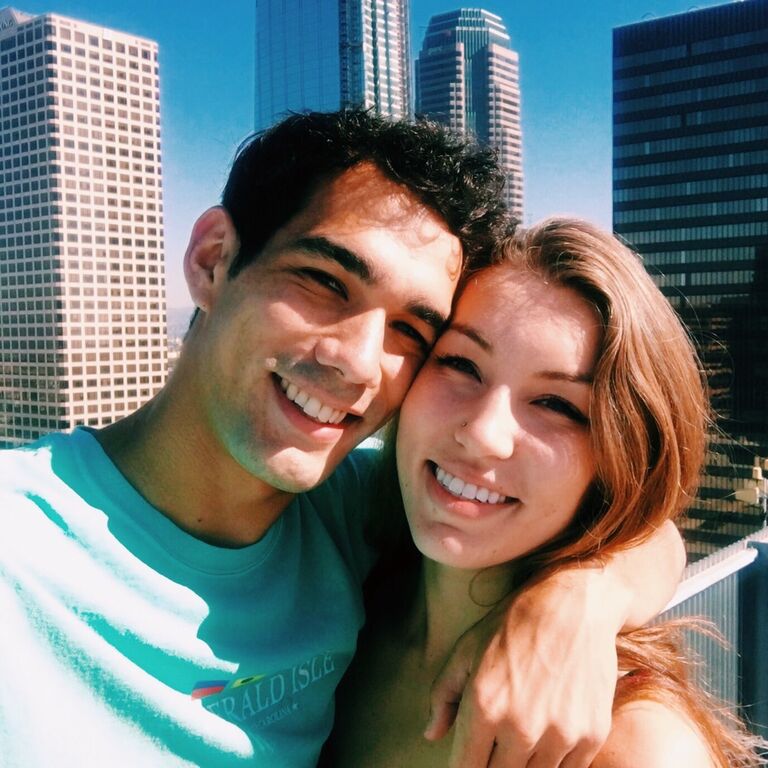 Our first trip together when I helped Andrew move out to Los Angeles.