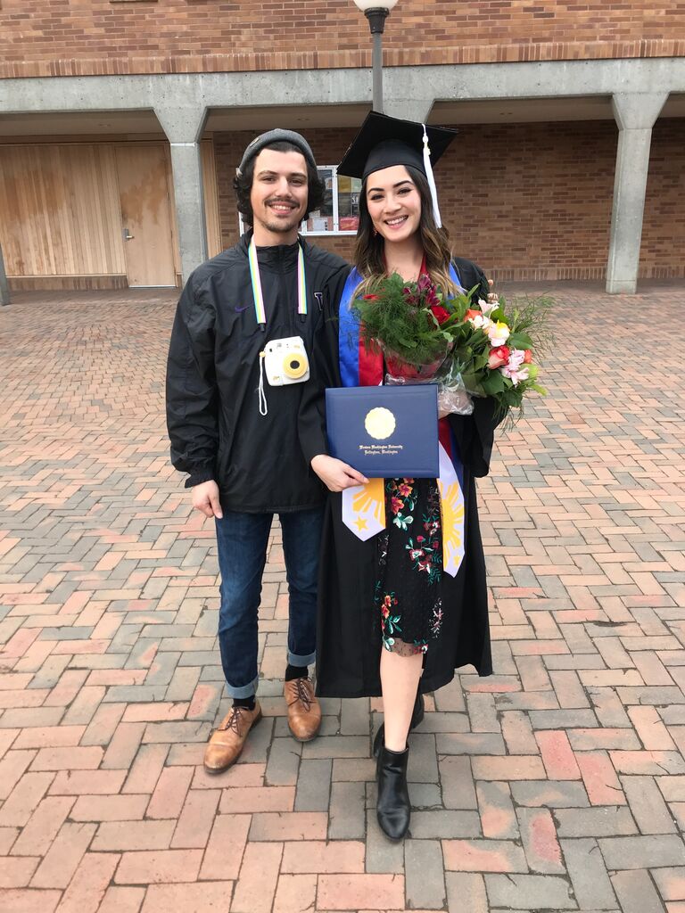 Connie graduated from WWU! 