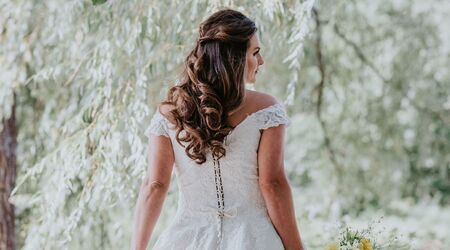 wedding #hair with #diamonds and #curls. love to do these kind of