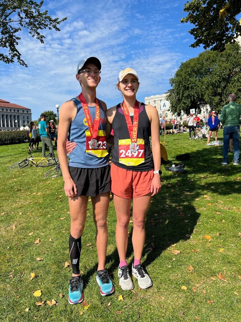 Running our first marathon!