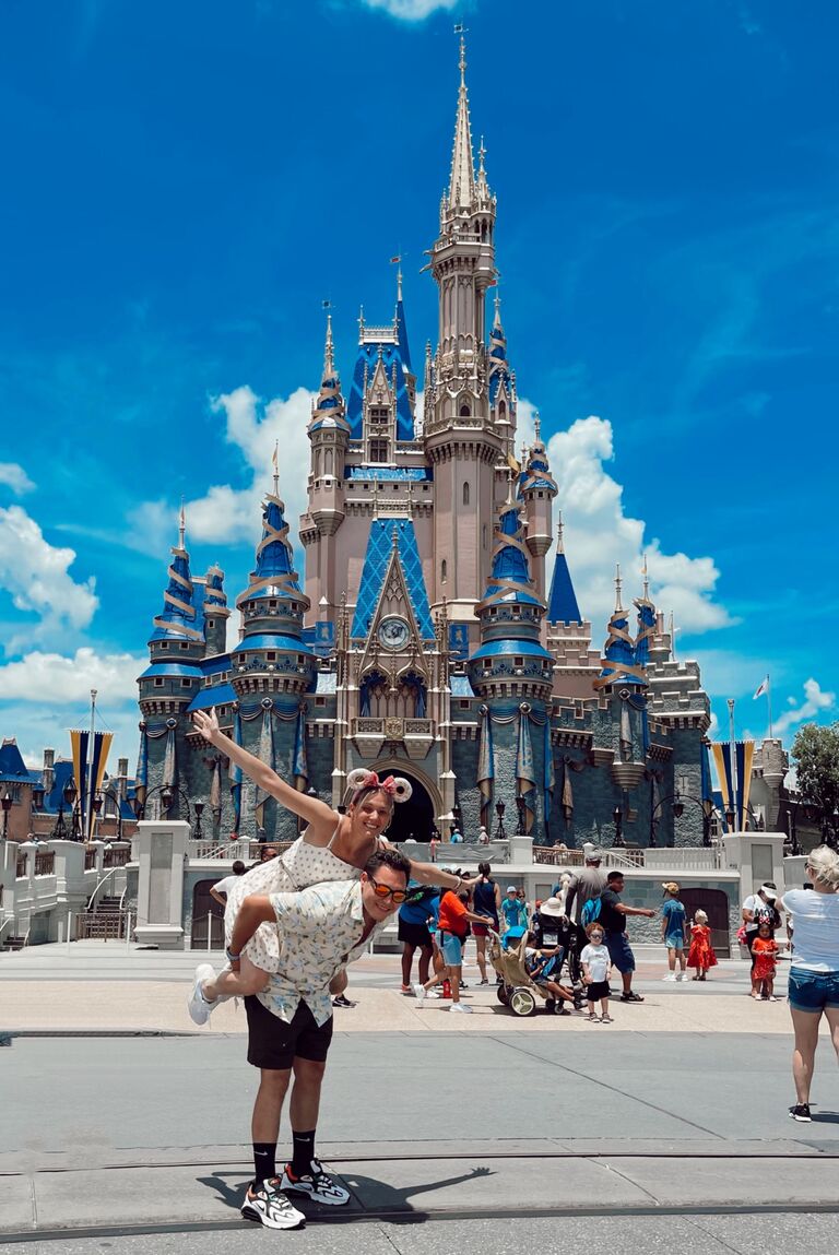 First trip to Disney.