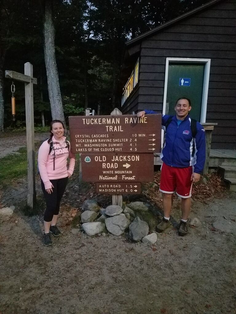 Second Mt. Washington summit together