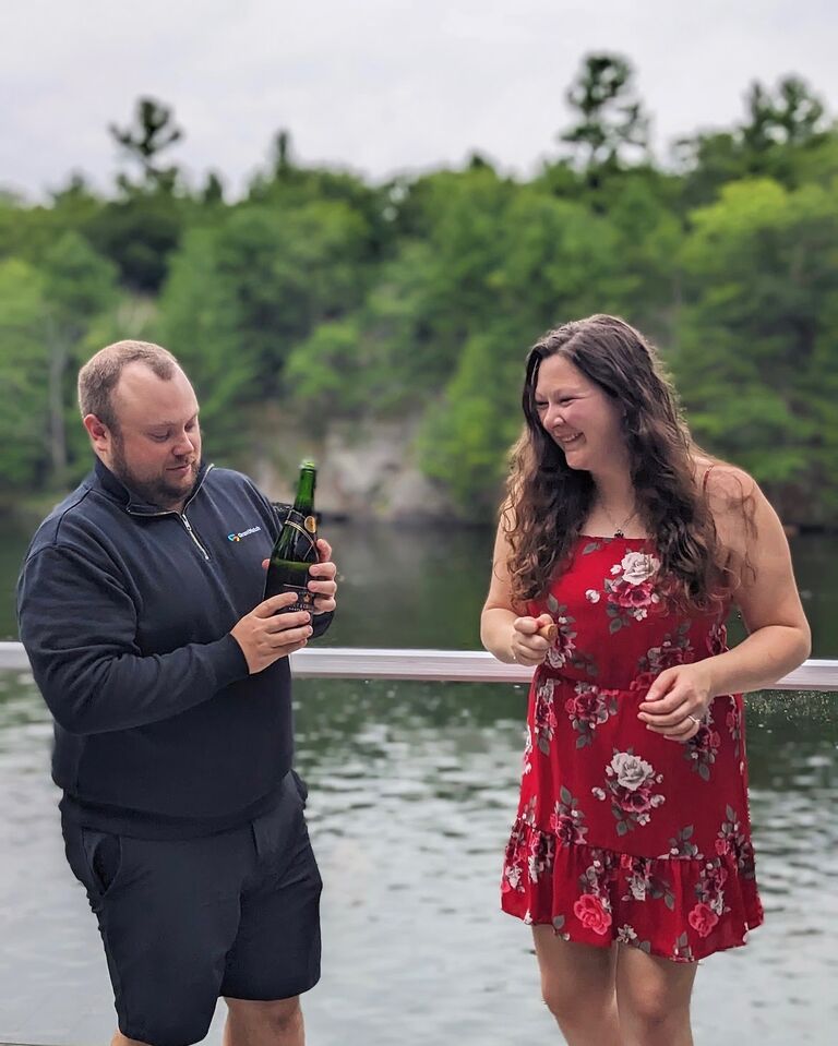 Pop the bubbly!