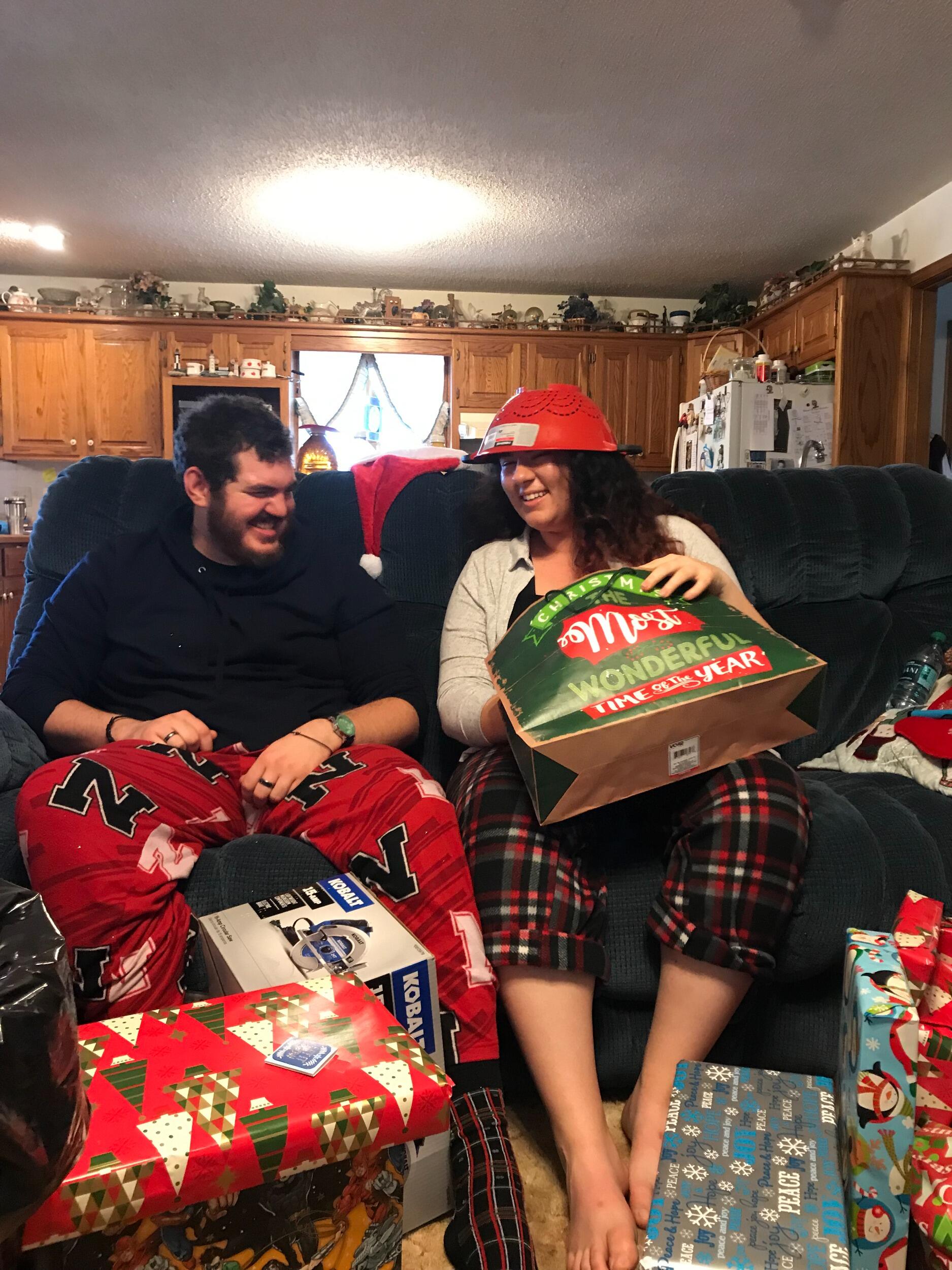 We celebrated Christmas in January with the Preston Family because Kat worked at Bath & Body Works in Cape Girardeau, MO for the holiday season.