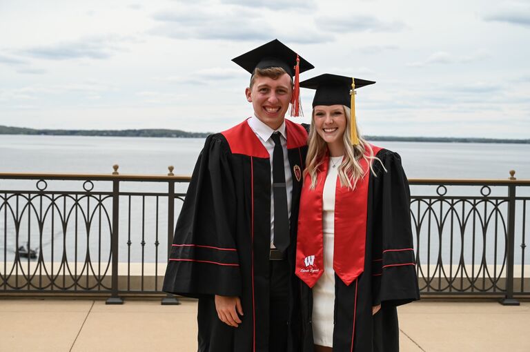 College Graduation!  

Weslee and James both graduated from the University of Wisconsin - Madison