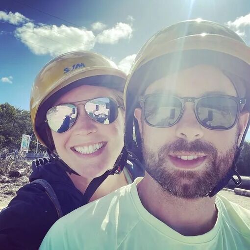 The Bahamas - our first of many trips together!