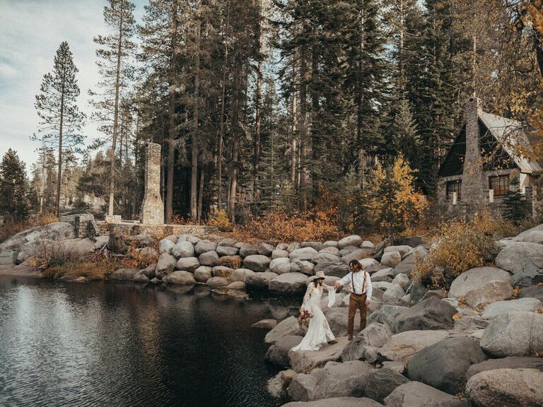 Lake Tahoe wedding venue in Soda Springs, California.