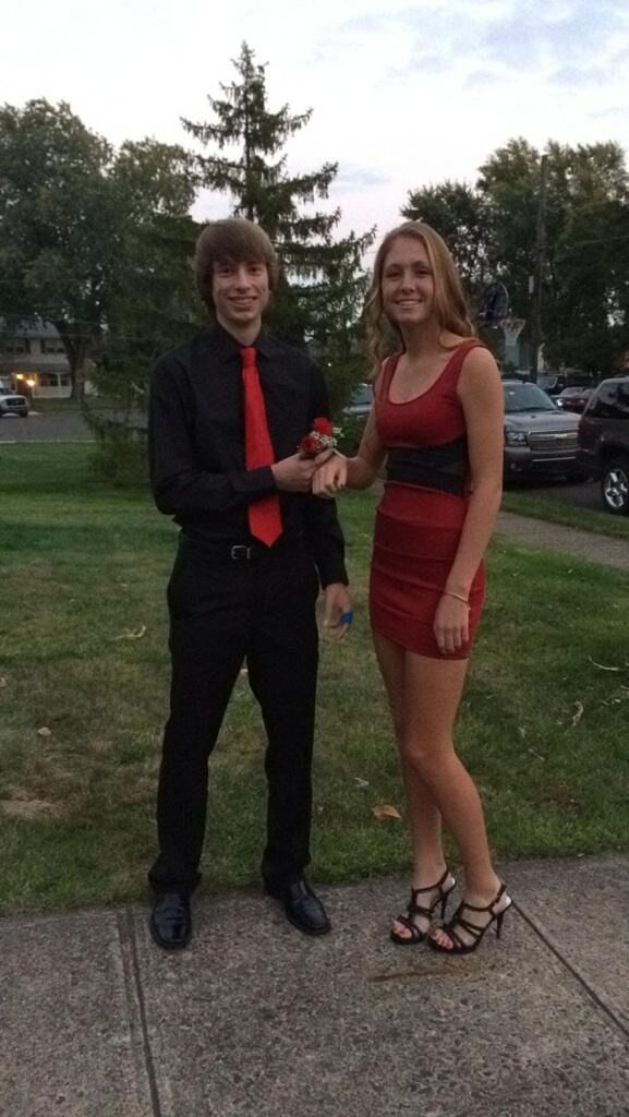 Keith and Heather met at William Tennent High Schools cooking class of all places. Their friendship grew throughout the next 6 months. On August 26, 2014 Keith asked Heather to be his girlfriend! This picture was from their first high school dance together in October 2014.