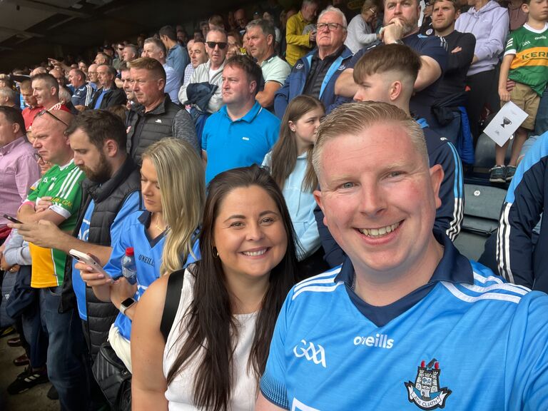 All Ireland final -  Dublin winning again!