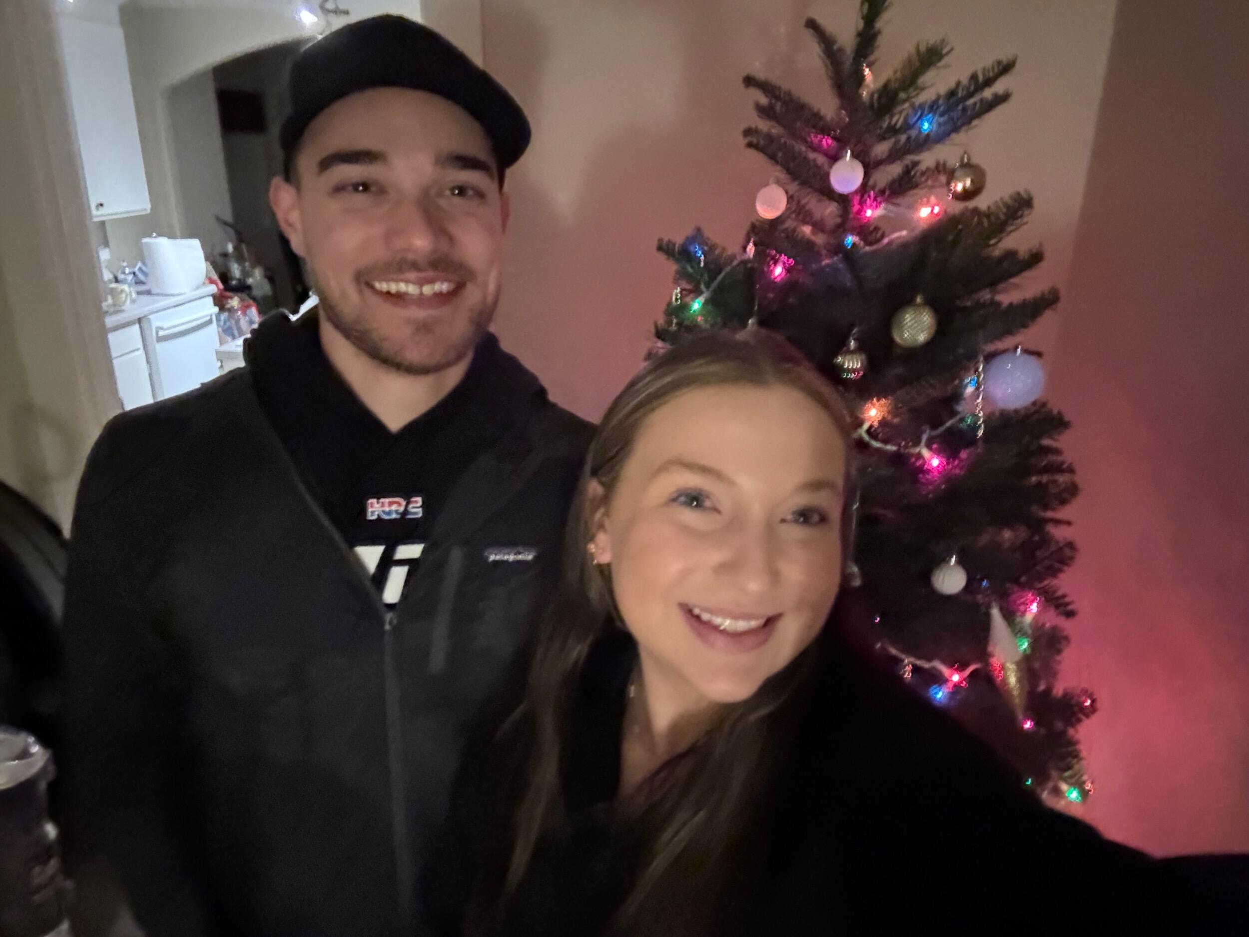 First Christmas tree together