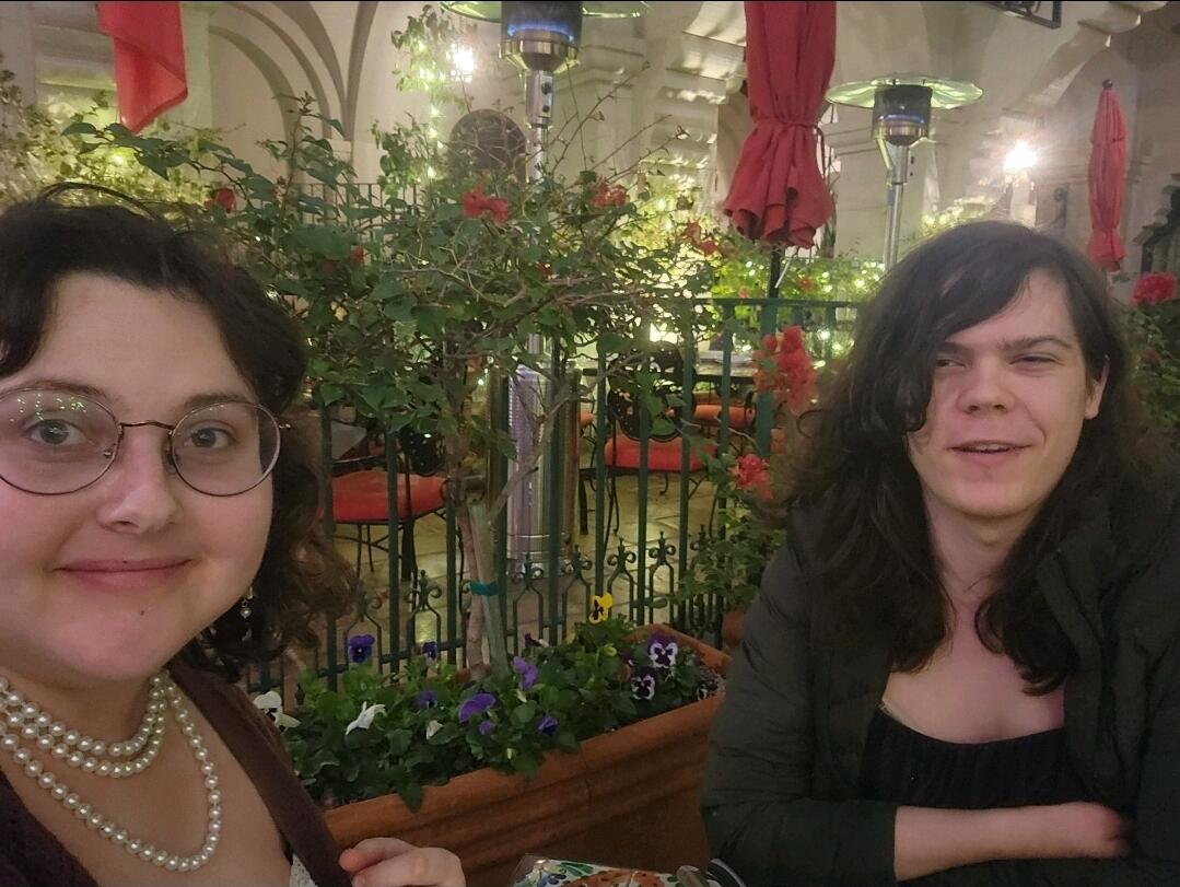 Valentine's day date at the Mission Inn. Thank you for the gift card, Grandma!!