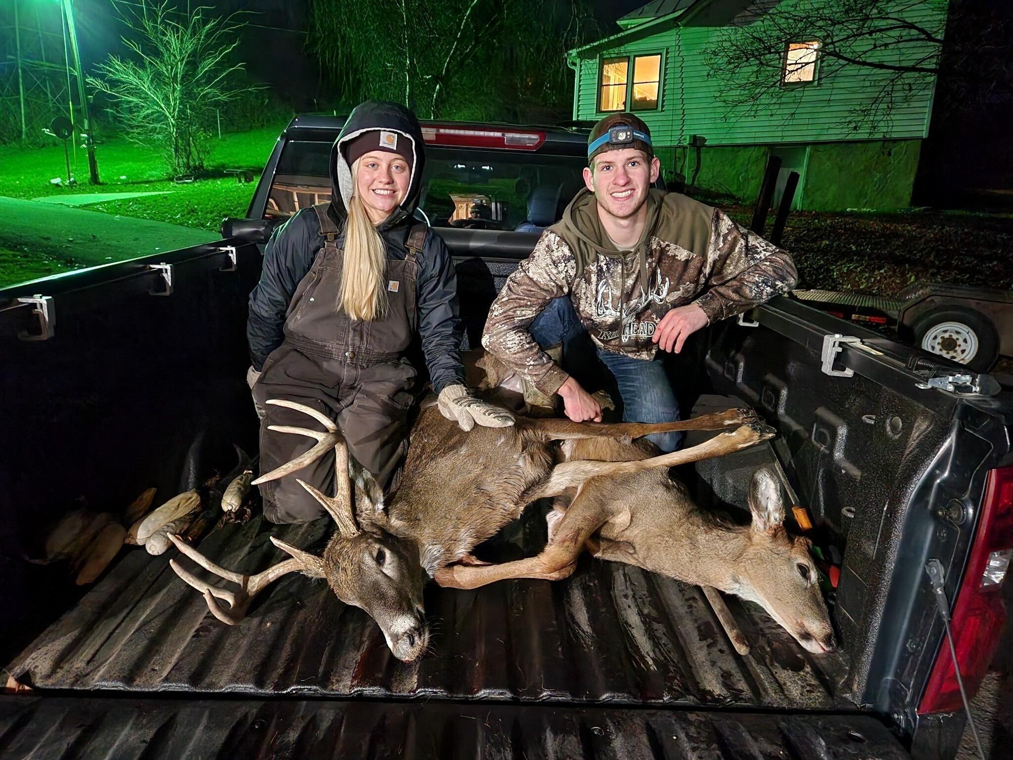 We enjoy hunting together every fall! 