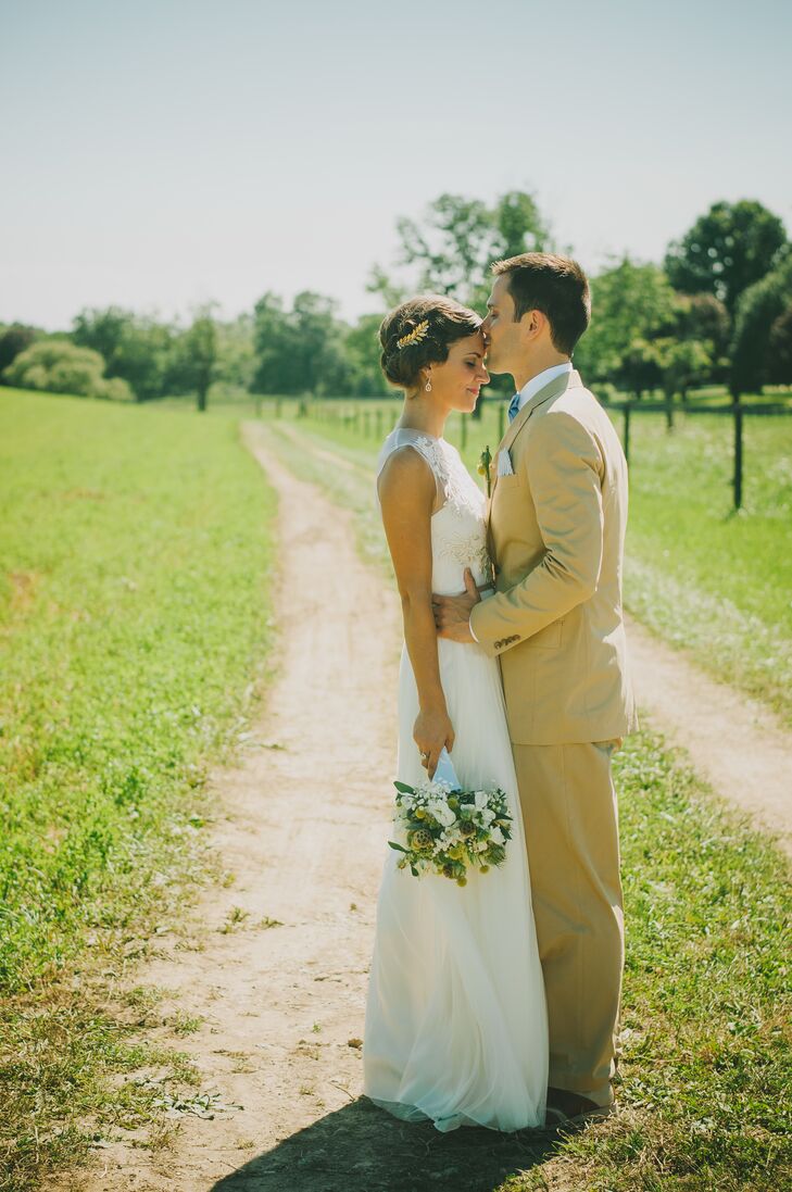 A Rustic Industrial Barn Wedding At Brookside Farms In Louisville