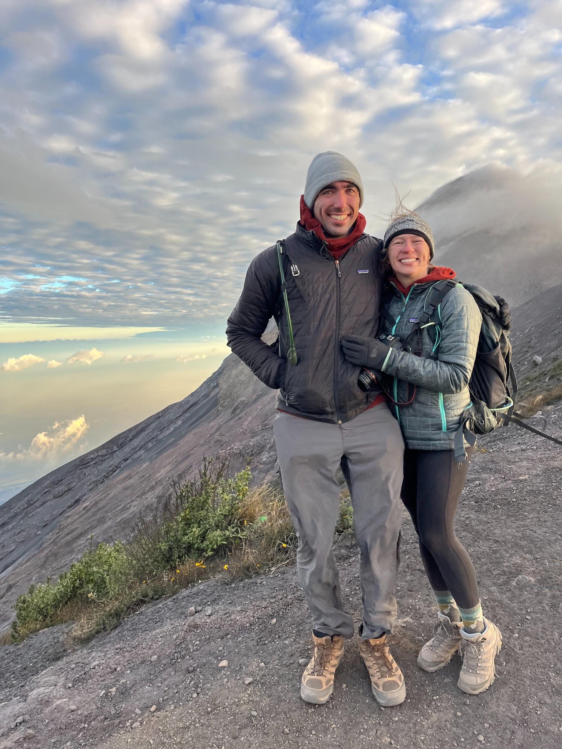 Hiking volcanoes in Guatemala 