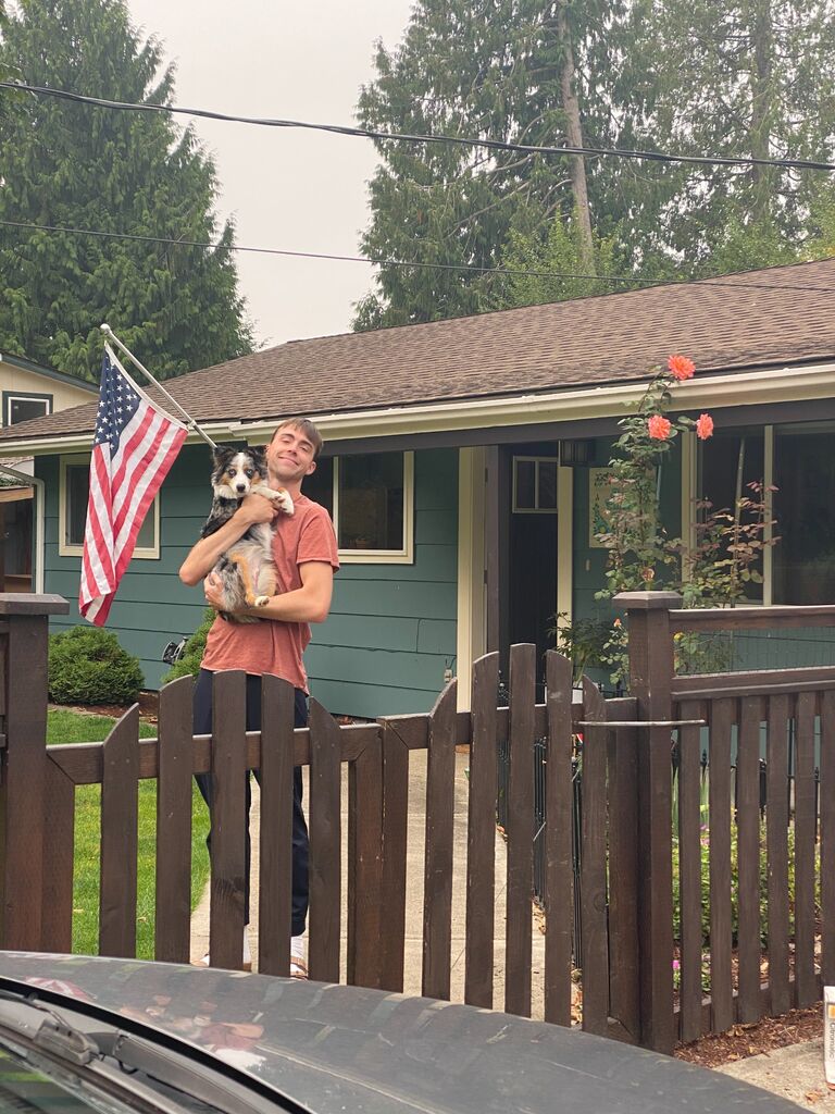 Connie bought us a house and Bee a yard!!!