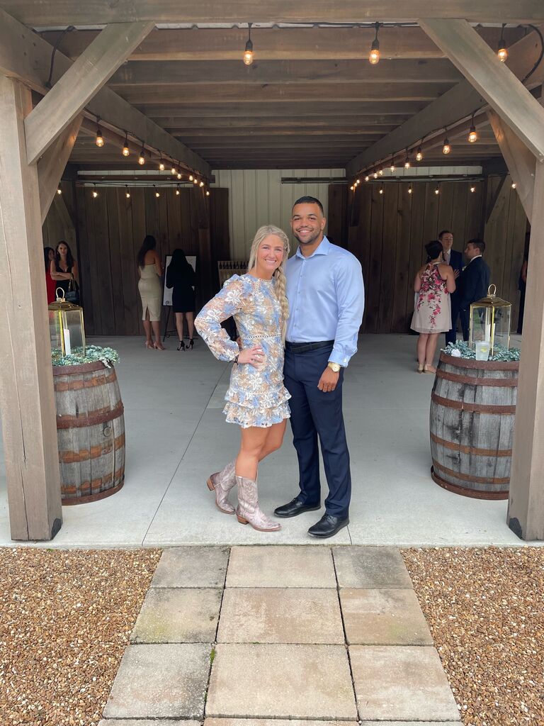 Celebrated the Kendrick's getting married in Nashville