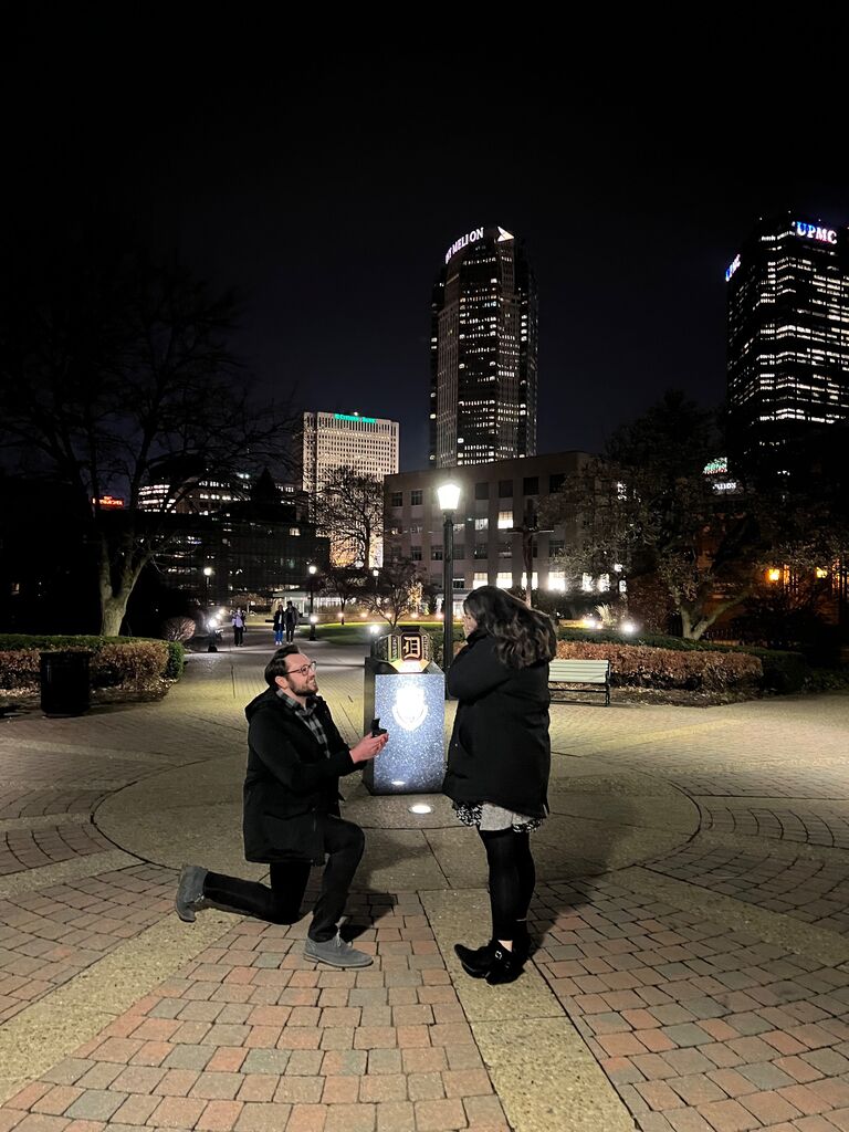 SHE SAID YES!