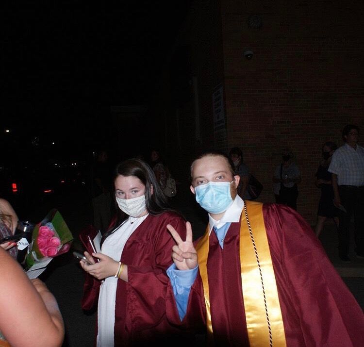 The day we graduated high school and we got to do it together :)