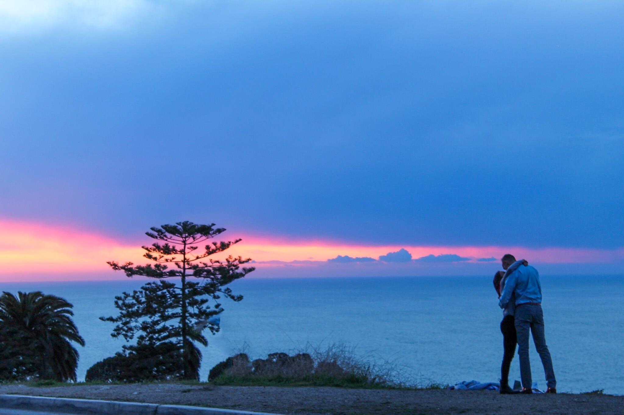 Engagement day at Palos Verdes