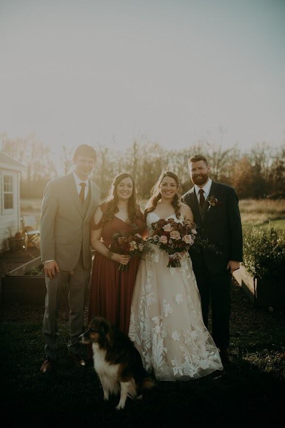 We celebrated our family growing again, with Ross & Kim's wedding