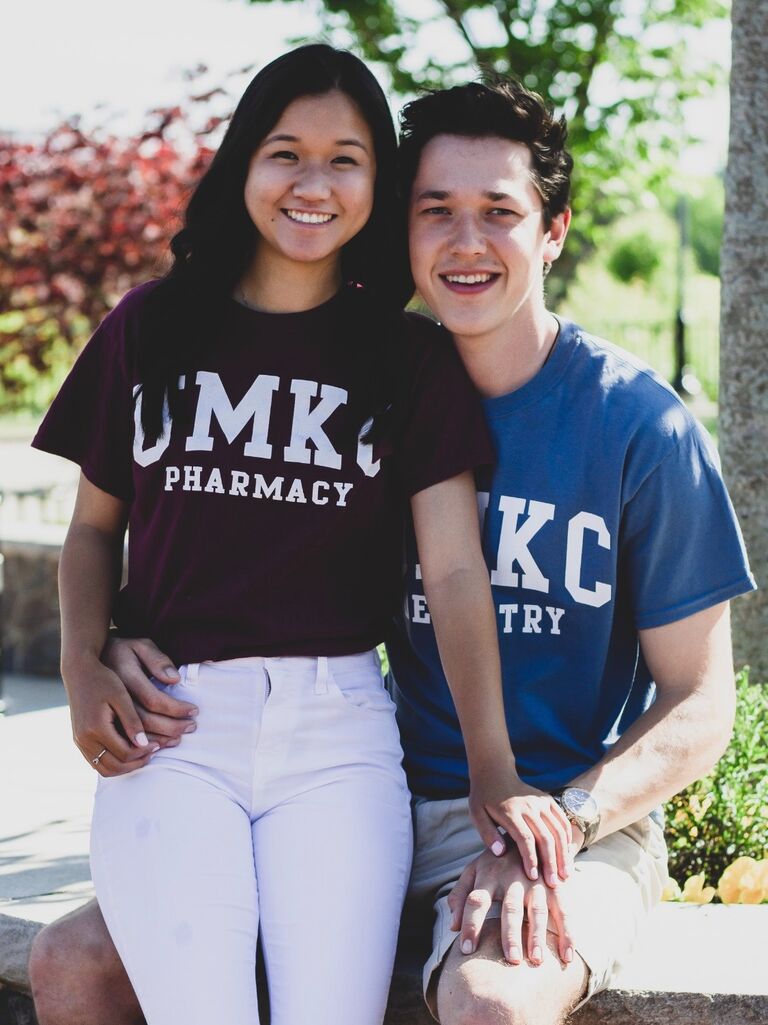 After graduating from Rockhurst University, Chloe and Matthew started at UMKC Pharmacy and Dental Schools. 